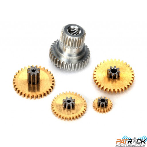 Pignons métal servo Traxxas Micro pour 2065X