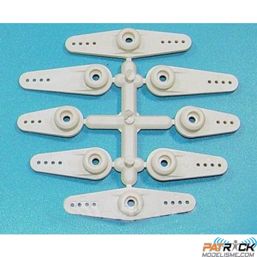 Set palonnier (25 dents) pour servos standard Savox/Futaba...