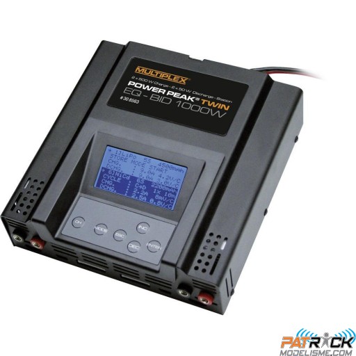 Chargeur Multiplex Power Peak Twin EQ-BID 1000W