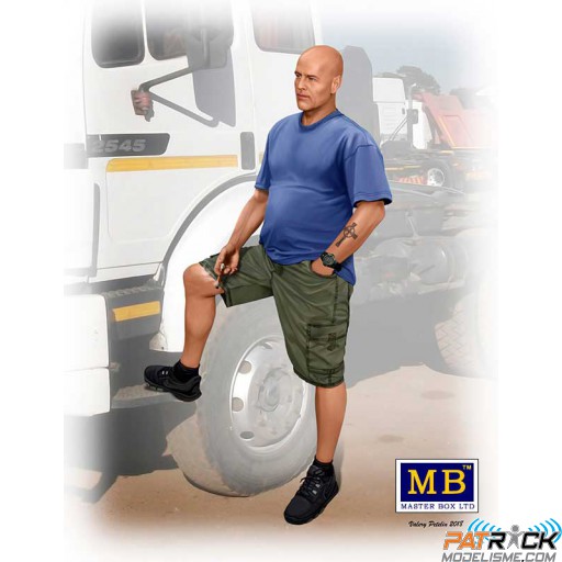 1/24e Master box Série camionneurs Stan (Tex) Haywood