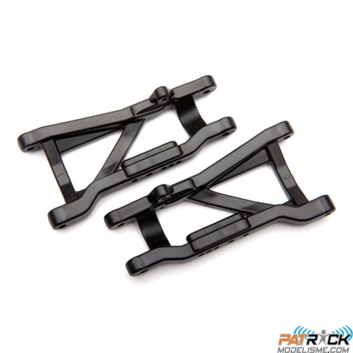 Triangles de suspension arrières renforcées noir Traxxas 2WD