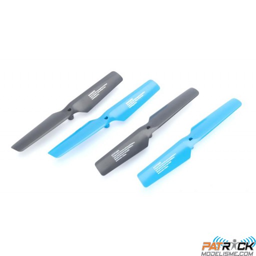 SET 4 HELICES NOIR/BLEU 4pcs - H4 GRAVIT BIG
