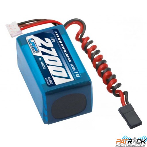 Accu Lipo LRP réception 2S 2700mah 7,4V 