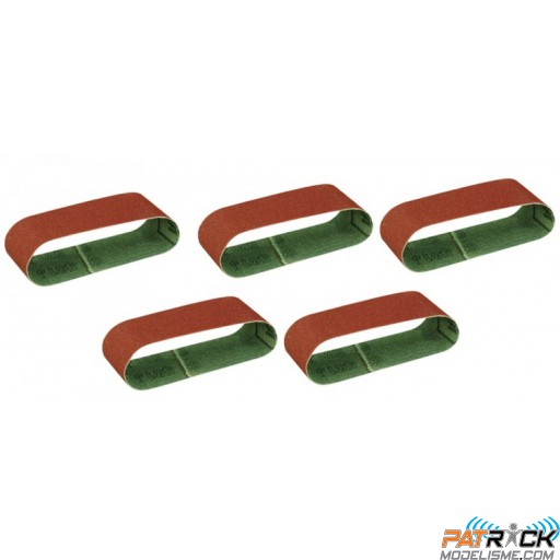 5 Bandes de ponçage Grain 240 pour Proxxon BSS/S