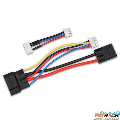 Cordon adaptateur de charge batterie Lipo ID Traxxas