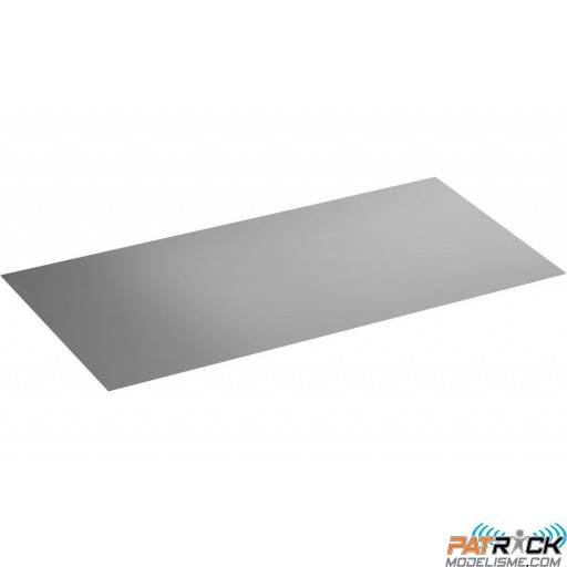 Feuille d'acier revêtu d'étain K&S 102x254x0,20mm