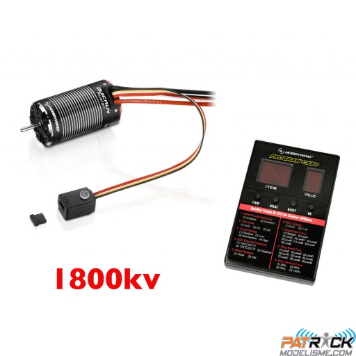 Hobbywing Combo 2 en 1 Quicrun Fusion pour Rock Crawler 1800kV