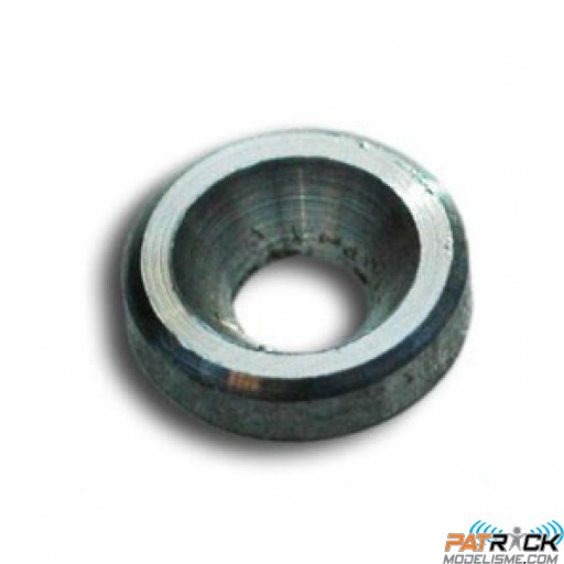 Rondelle cuvette alu 3mm 10pcs