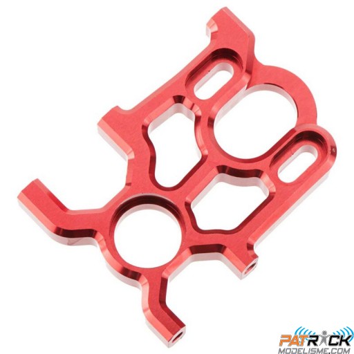 Support moteur aluminium rouge Arrma
