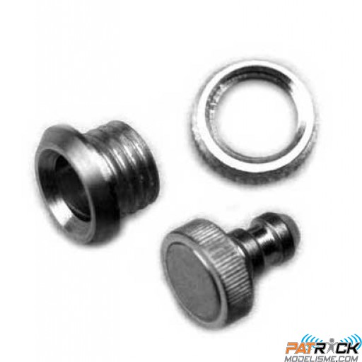 Adaptateur de remplissage en ALU (bouchon+embase)