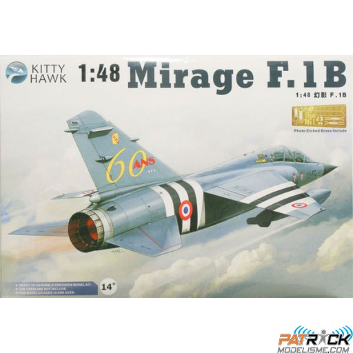 1/48e Kitty Hawk MIRAGE F.1B ESCADRILLE 3/33 LORRAINE FRANCE 2004