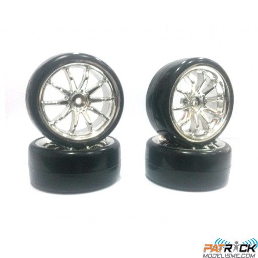 Roues Fastrax 10 branches DRIFT STREET V2 1/10 4pcs