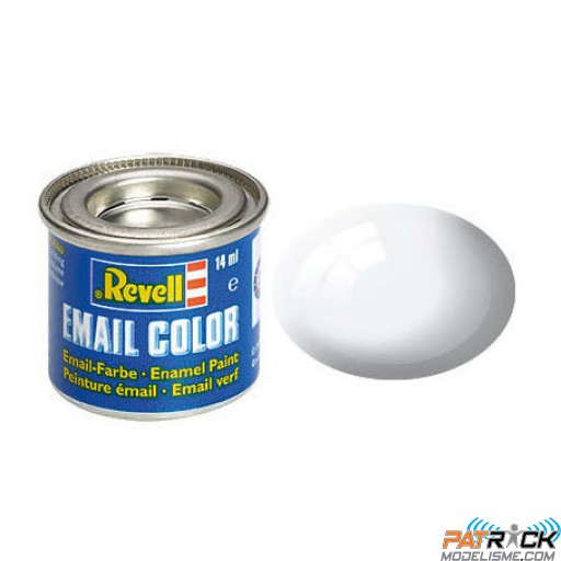 Pot de peinture Email Revell Blanc brillant RAL 9010 14ml 32104