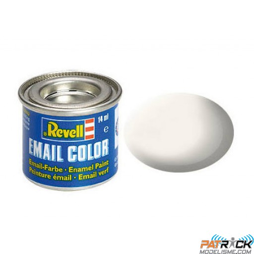 Pot de peinture Email Revell Blanc mat RAL 9001 14ml 32105