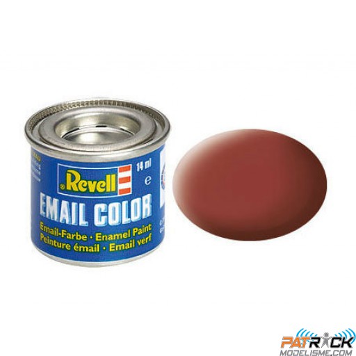 Pot de peinture Email Revell Rouge brique mat RAL 3009 14ml 32137