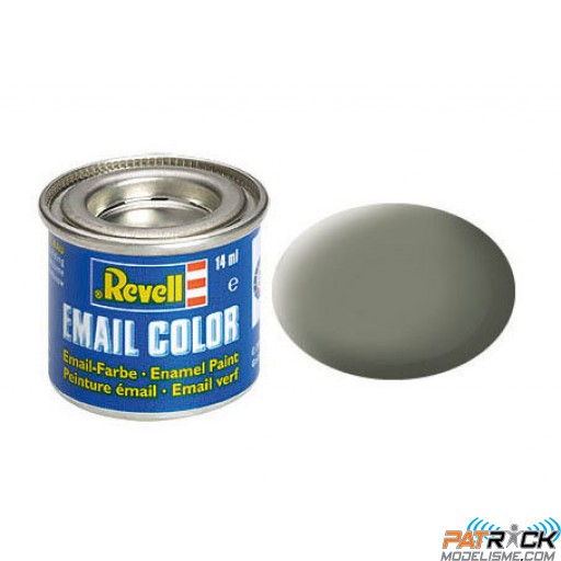 Pot de peinture Email Revell Vert olive mat RAL 7003 14ml 32145
