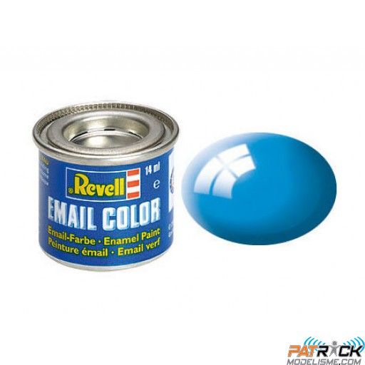 Pot de peinture Email Revell Bleu ciel brillant RAL 5012 14ml 32150