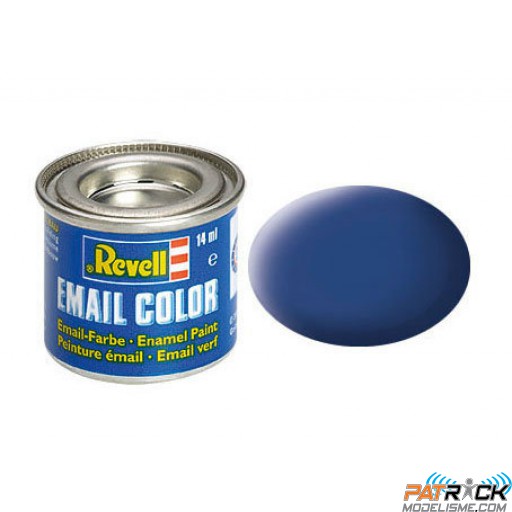 Pot de peinture Email Revell Bleu mat RAL 5000 14ml 32156