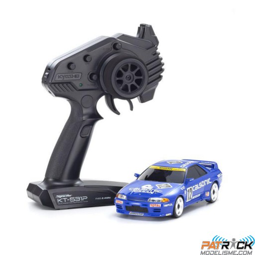 Kyosho Mini-Z AWD Nissan Skyline GT-R320 Calsonic  (Drift pack)
