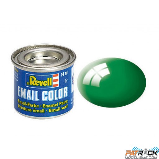 Pot de peinture Email Revell Vert émeraude brillant RAL 6029 14ml 32161