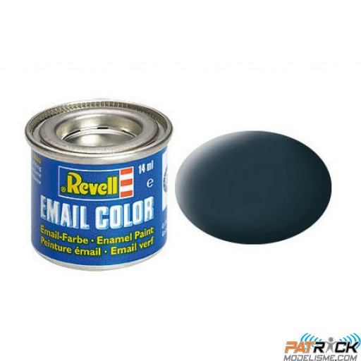 Pot de peinture Email Revell Gris granite mat RAL 7026 14ml 32169