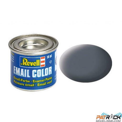 Pot de peinture Email Revell Gris basalte mat RAL 7012 14ml 32177