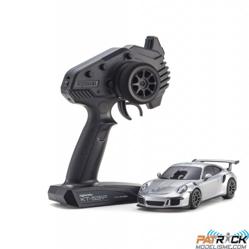 Kyosho Mini-Z MR-04 RWD Porsche 911 GT3 RS Silver (N-RM/KT531P)