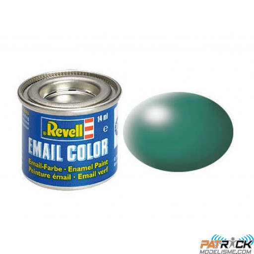 Pot de peinture Email Revell Vert satiné RAL 6000 14ml 32365