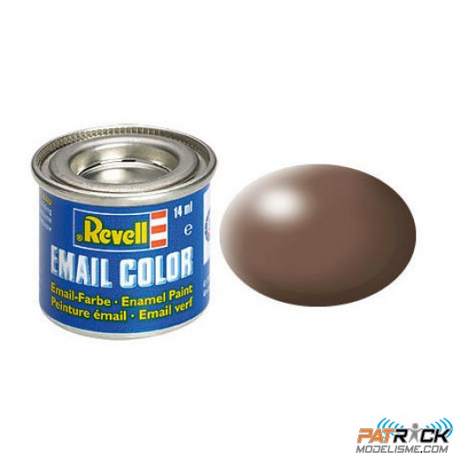 Pot de peinture Email Revell Brun satiné RAL 8025 14ml 32381