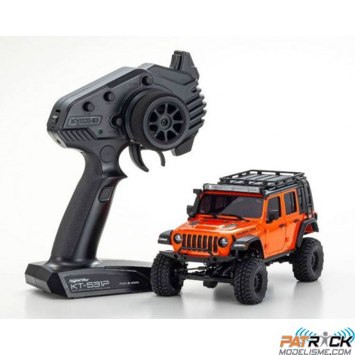 Kyosho Mini-Z 4X4 Mx-01 Jeep Wrangler Rubicon Punk'n Metalic