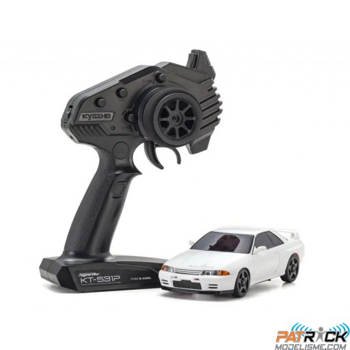 Mini-Z AWD Nissan SKYLINE GT-R N1 Version (R32) Blanche MA020N-M KT531P (DriftPack)