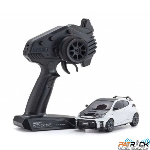 Mini-Z AWD Nissan Toyota GRMN Yaris Circuit Package Blanc MA020N-M KT531P (DriftPack)
