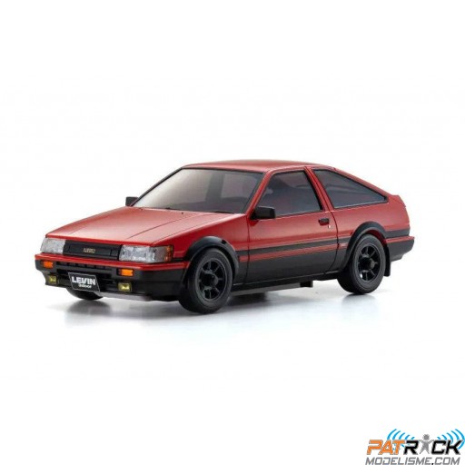 Kyosho Carrosserie Mini-Z Toyota Levin AE86 rouge/noir (MA020N-N)
