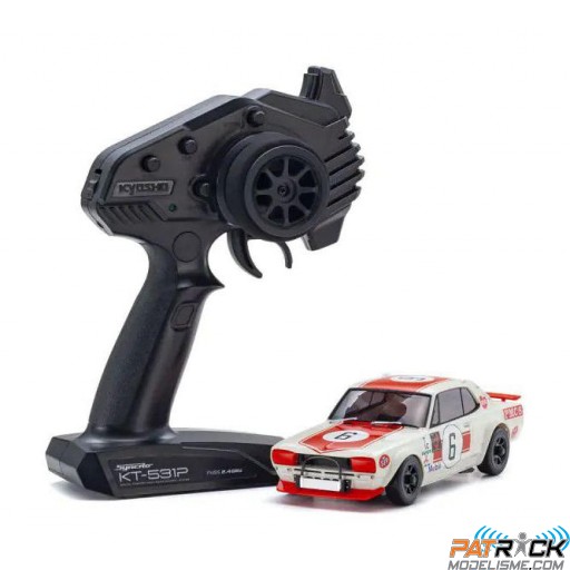 Mini-Z AWD Skyline 2000GT-R KPGC10 Racing'72 Red No.6 (MA020/KT531P) (DriftPack)