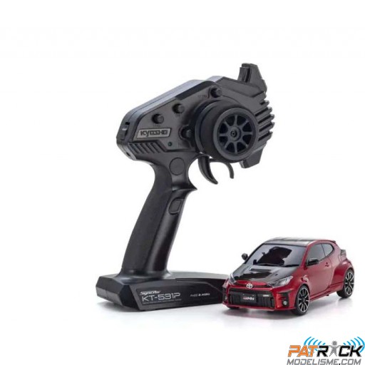 Mini-Z AWD Nissan Toyota GRMN Yaris Rally Rouge MA020N-M KT531P SUR-COMMANDE