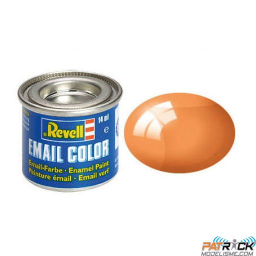 Pot de peinture Email Revell Orange clair transparent 14ml 32730