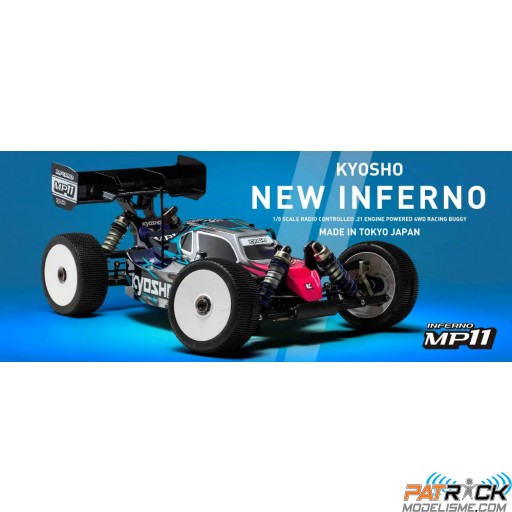 Kyosho Inferno MP11 Nitro 4WD KIT 1/8e PRE-COMMANDE