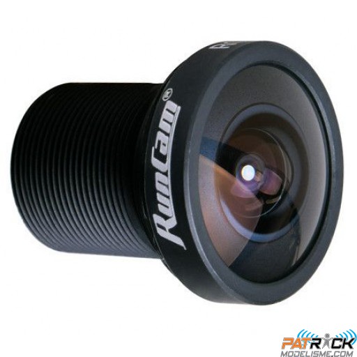 Lentille pour caméra RunCam RC25G Swift 2.5mm FOV140 600TVL Grand angle