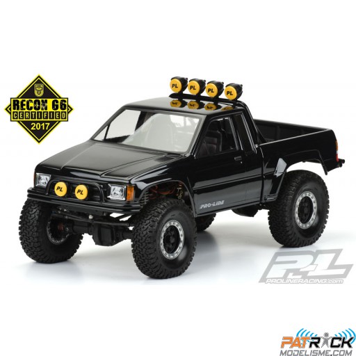 Carrosserie à peindre 1985 Toyota HiLux SR5 (Cab + Bed) 313mm 1/10 (scx10)