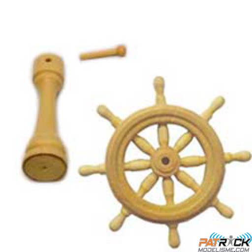 Roue de barre sur pied, diamètre 38x52mm pièce