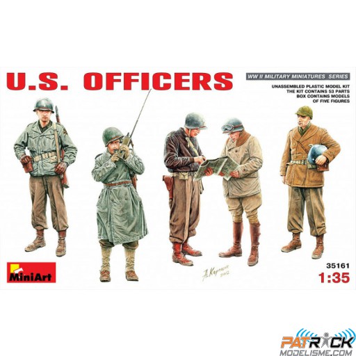 1/35e MiniArt Officiers US
