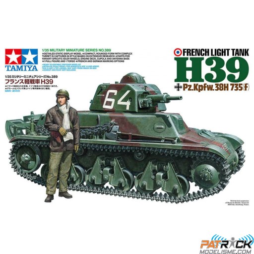 1/35e Tamiya Char Léger Français H39