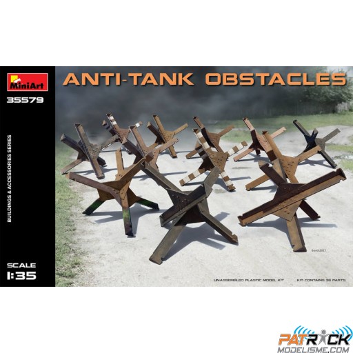 1/35e MiniArt Obstacles antichars