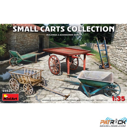 1/35e MiniArt Accessoires type chariots