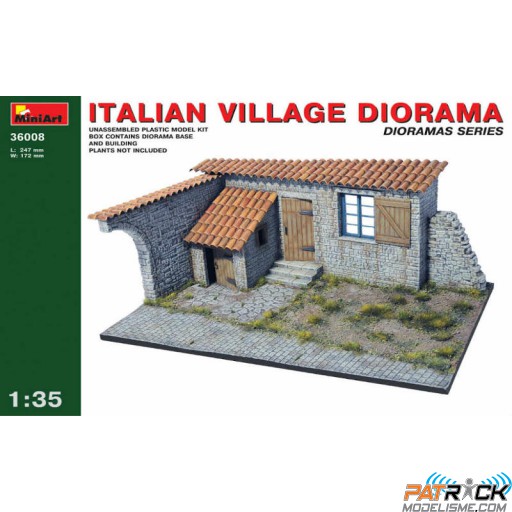 1/35e MiniArt Village Italien diorama