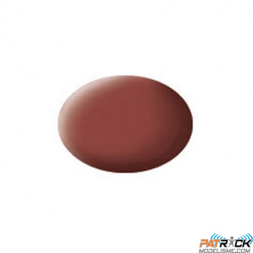 Pot de peinture Aqua Revell Rouge brique mat 18ml 36137