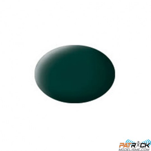 Pot de peinture Aqua Revell Noir-vert mat 18ml 36140