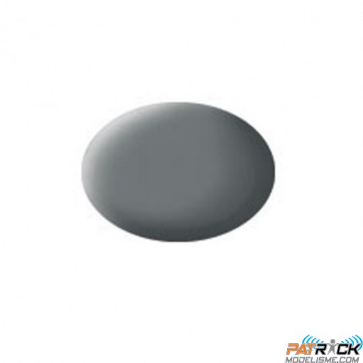Pot de peinture Aqua Revell Gris souris mat 18ml 36147