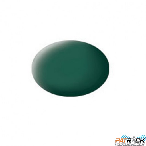 Pot de peinture Aqua Revell Vert mat RAL 6028 18ml 36148