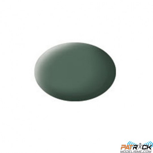Pot de peinture Aqua Revell Gris vert mat RAL 7009 18ml 36167
